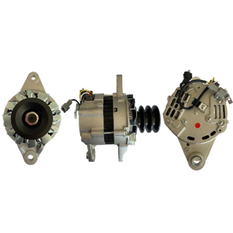 ALTERNADOR CHEVROLET FVR FTR FRR MAQUINARIA ISUZU 24V 60AMP 70MM 2PINES P: 3V T:MITSUBISHI V:EXT