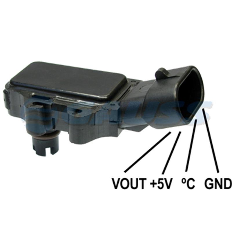 SENSOR PRESION MULTIPLE (MAP) CHEVROLET CORSA EVOLUTION CHINOS 4 P