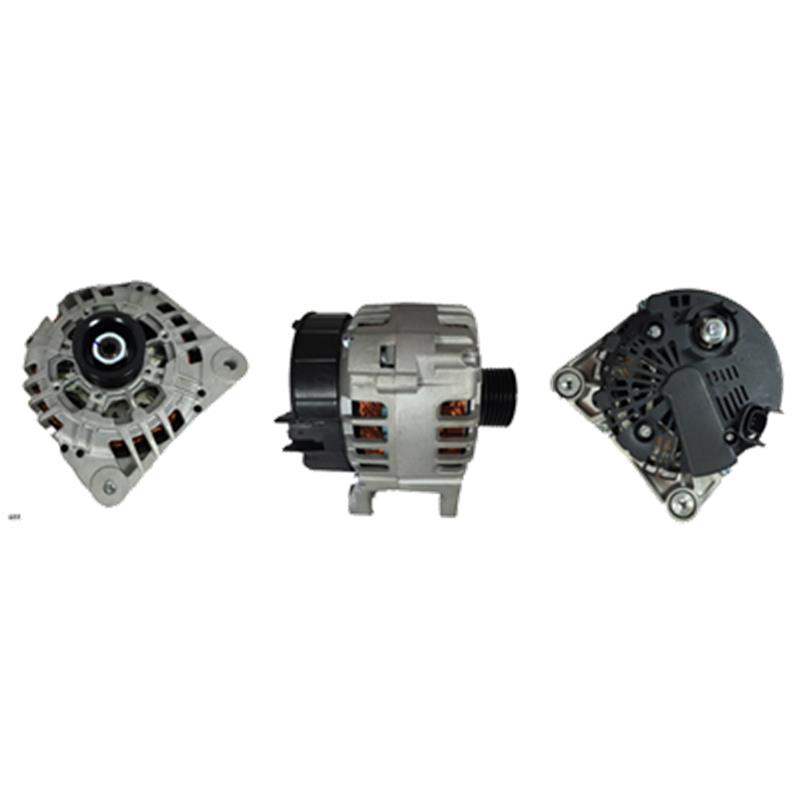 ALTERNADOR RENAULT SANDERO CLIO MEGANE KANGOO 12V 125AMP 2 TORNILLOS PASADORES (MESITA) 2PINES P: 6PK T:VALEO V:INT