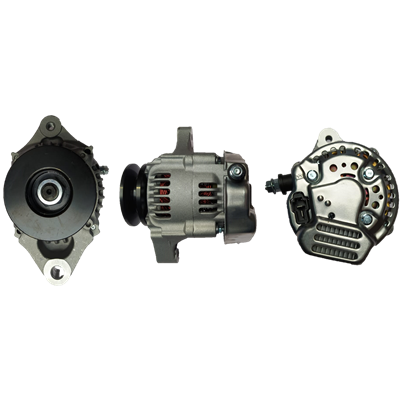 ALTERNADOR KUBOTA, MOTOR ESTACIONARIO, PLANTA ELECTRICA 12V 40AMP SPOOL 2PINES P: 1V T:NIPONDENSO V:INT