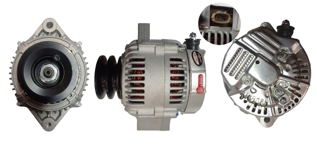 ALTERNADOR HINO 300 24V 75AMP 3PINES P:2V T:NIPONDENSO