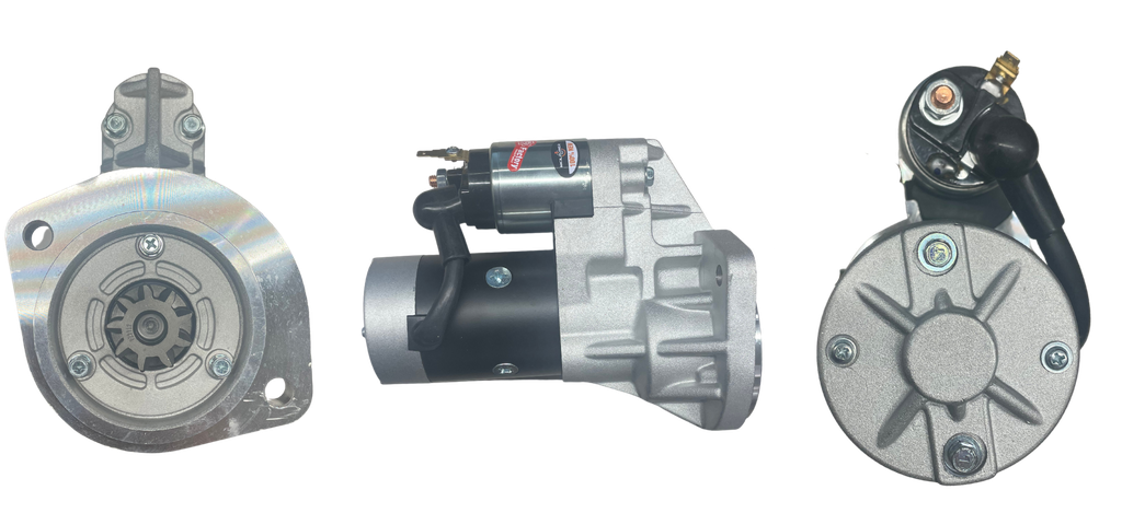 ARRANQUE NISSAN TD27, FRONTIER DIESEL RELACIONADO 12V T9 2.5KW S:HORARIO DESCENTRADO AUT A LA IZQ T:HITACHI ZM1981(2-2235-HIB 61-8117HD-105C-4)