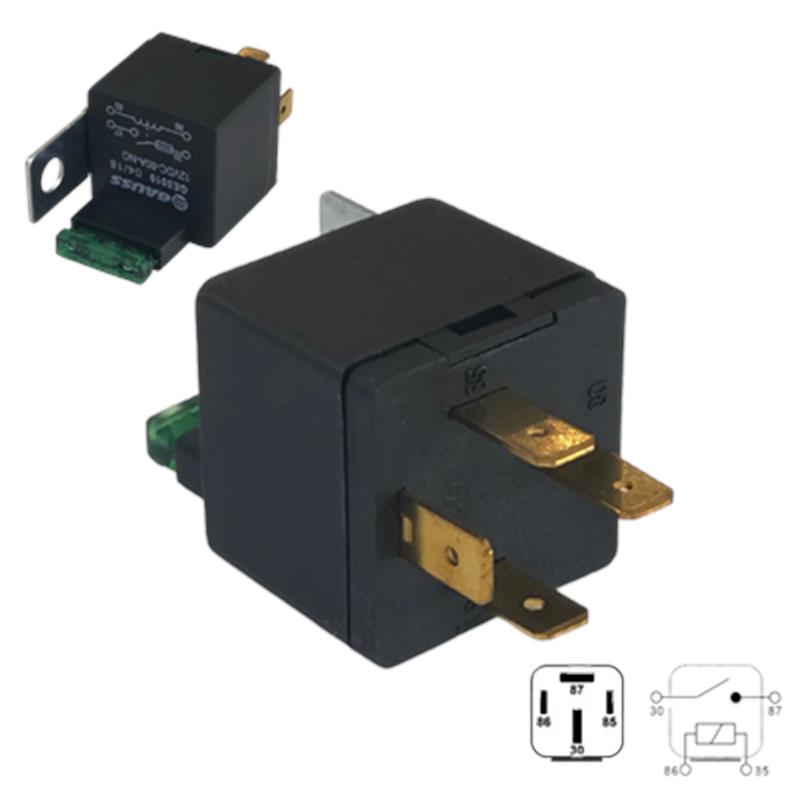 RELE 4P 12V 80AMP UNIVERSAL