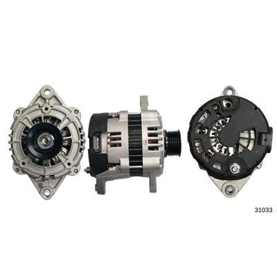 [1-2977-01DR] ALTERNADOR CHEVROLET OPTRA 1.4 AVEO 12V 85 AMP 3PINES DERECHA DELCO AD221 ACANALADA 6PK (GA715)