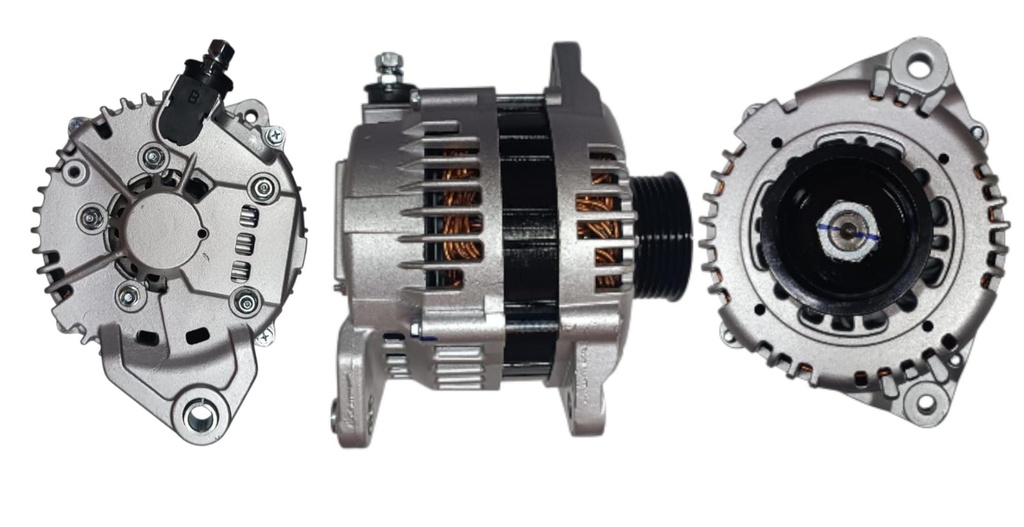 [226-81] ALTERNADOR NISSAN MAXIMA II 2.0 MURANO I 3.5 12V 110AMP 80MM 2 P:6PK T:MITSUBISHI V:INT(GA257 GA1765 GA1771IH766)