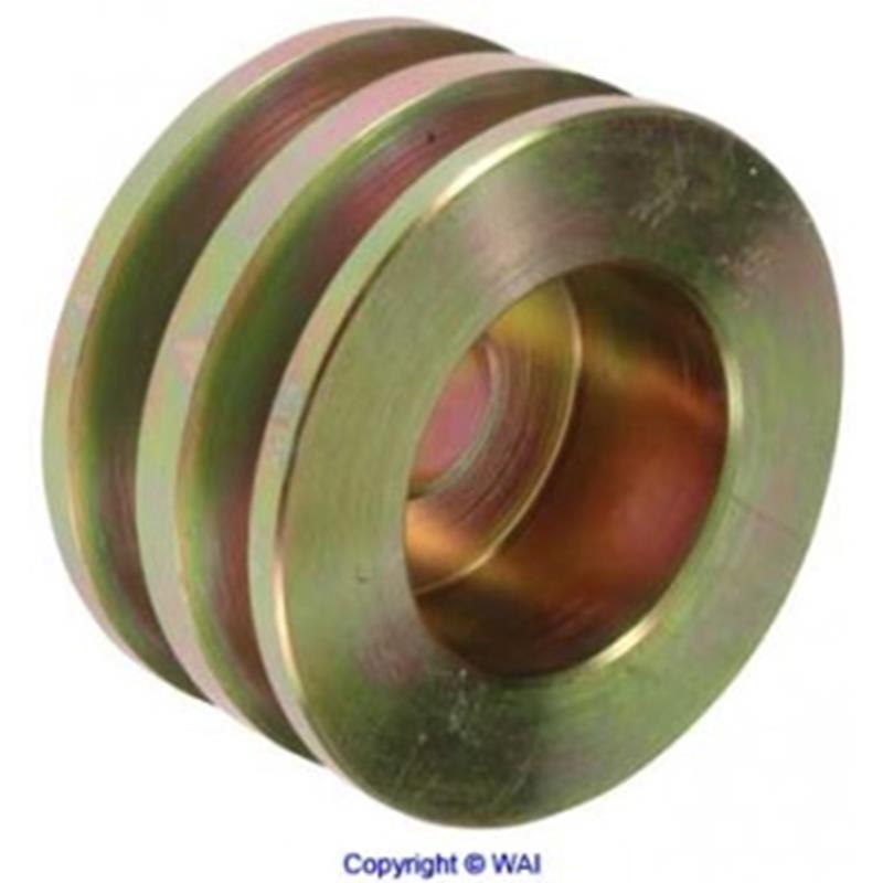 POLEA ALTERNADOR DOBLE CHEVROLET CORREA 15 EJE 17MM Ø EXT 67.00MM