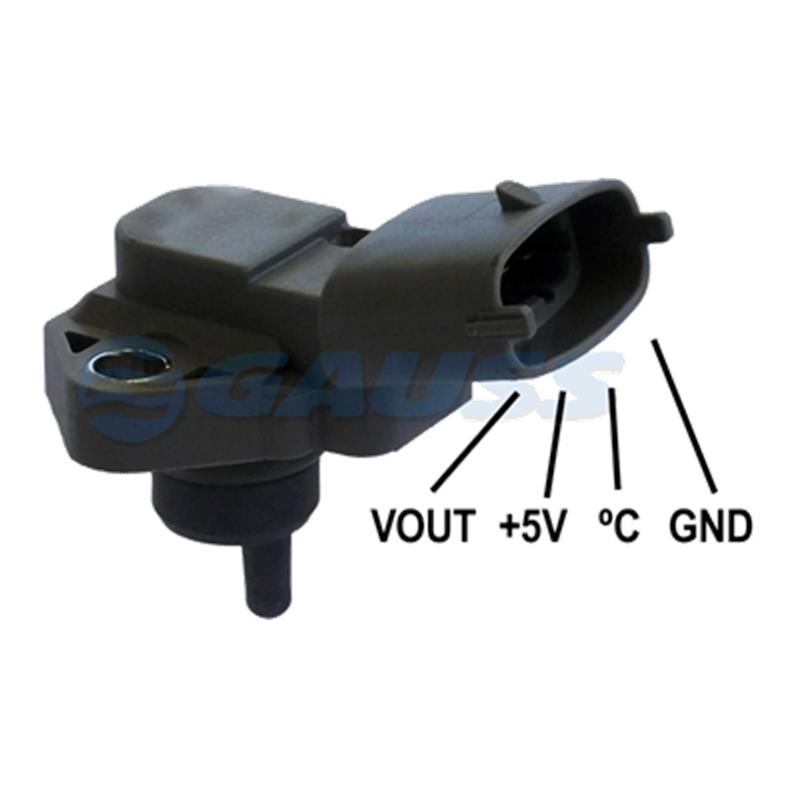 SENSOR PRESION MULTIPLE (MAP) HYUNDAI TUCSON 2.0 ELANTRA 1.8 2.0 SANTAFE 2.4 VELOSTER 1.6 KIA CERATO SOUL 1.6 SPORTAGE 2.0 4 P