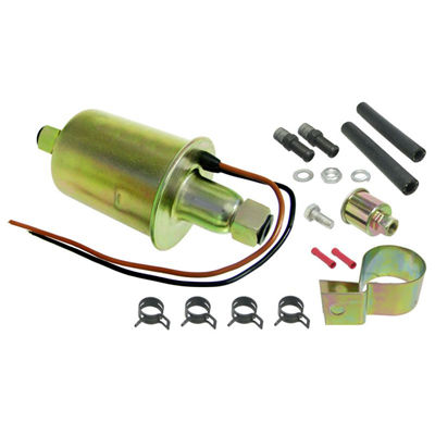 BOMBA ELECTRICA UNIVERSAL EXTERNA REDONDA CARROS CARBURADOS 4PSI 2.5 - 4.5 PSI GI6012 LEFS039 LEFS012