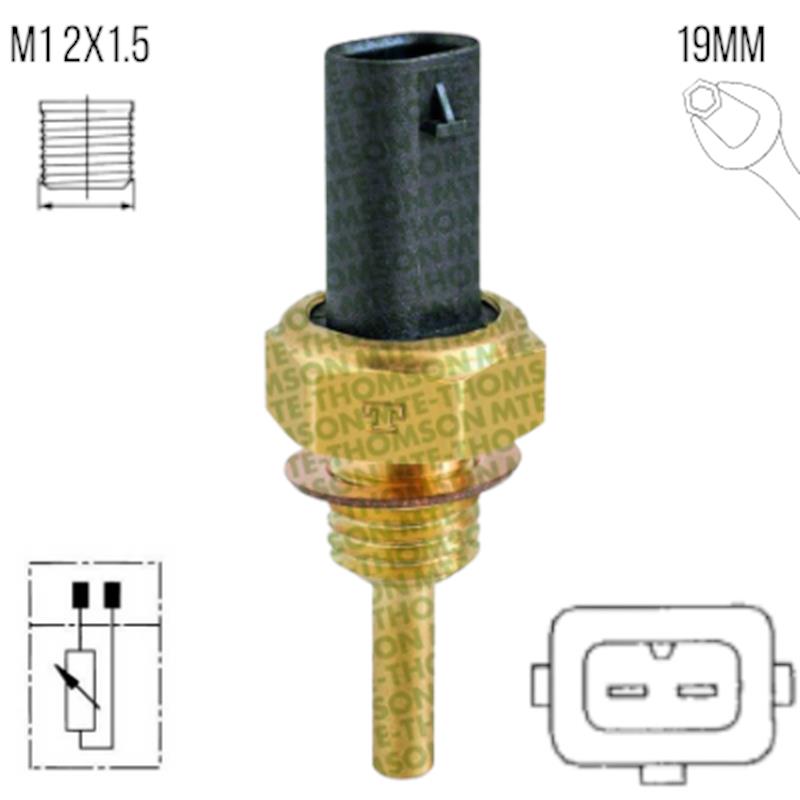 SENSOR TEMPERATURA REFRIGERANTE (ECT) CHEVROLET ONIX 1.4L COBALT 1 8L