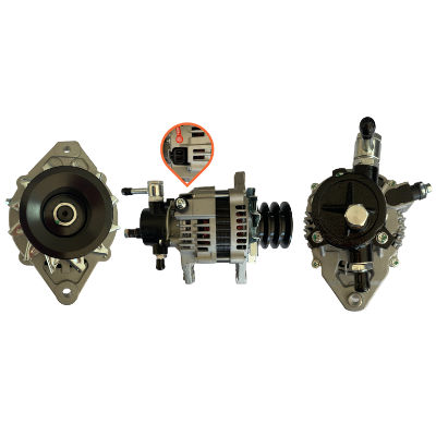 ALTERNADOR CHEVROLET NPR 2001 12V 90AMP BOMBA GRANDE POLEA TRIPLE HITACHI NEW