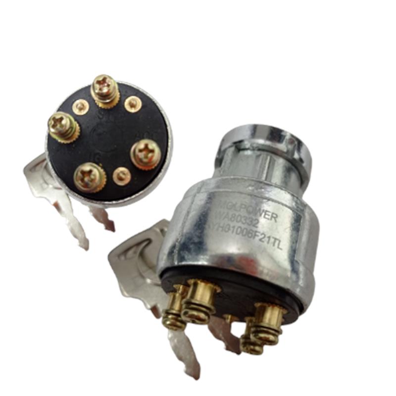 [WA80332,YH01006] SWITCH ENCENDIDO UNIVERSAL ISC-4 TIPO TORICA 4 TERMINALES 212321-0060