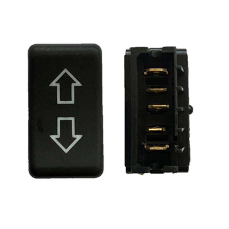 [WA60351] SWITCH ELEVAVIDRIO FLECHA 5 PINES UNIVERSAL CONECTOR CUADRADO COMPLETO 212321-0079