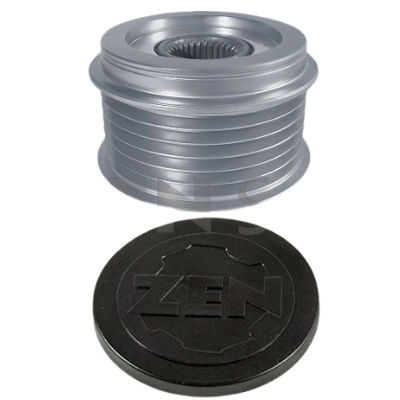 [28824, F551623] POLEA RUEDA LIBRE AUDI A4 A5 A6 A7 A8 Q5 Q7 VOLKSWAGEN AMAROK 3.0 TOUAREG 3.0 10 6X16 059903119G 059903119H F00M349911 2604159 2612688