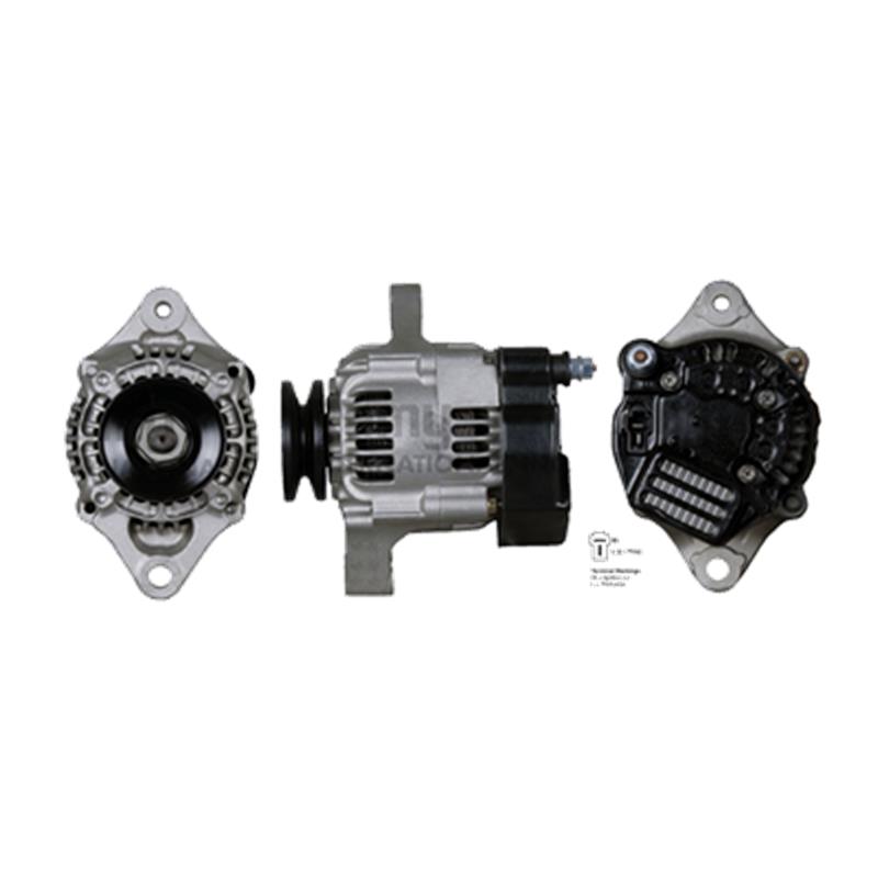 ALTERNADOR KUBOTA MOTOR ESTACIONARIO PLANTA ELECTRICA 12V 40AMP 2PINES P: 1V T:NIPONDENSO V:INT
