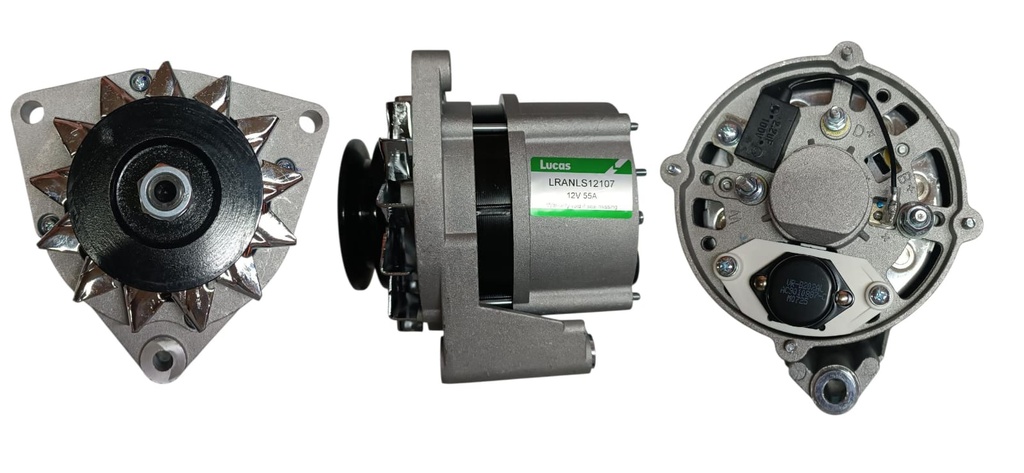 ALTERNADOR MAQUINARIA AGRICOLA 12V 55AMP 3 OREJAS P: 1V OD89 T:BOSCH V:EXT(GA027)