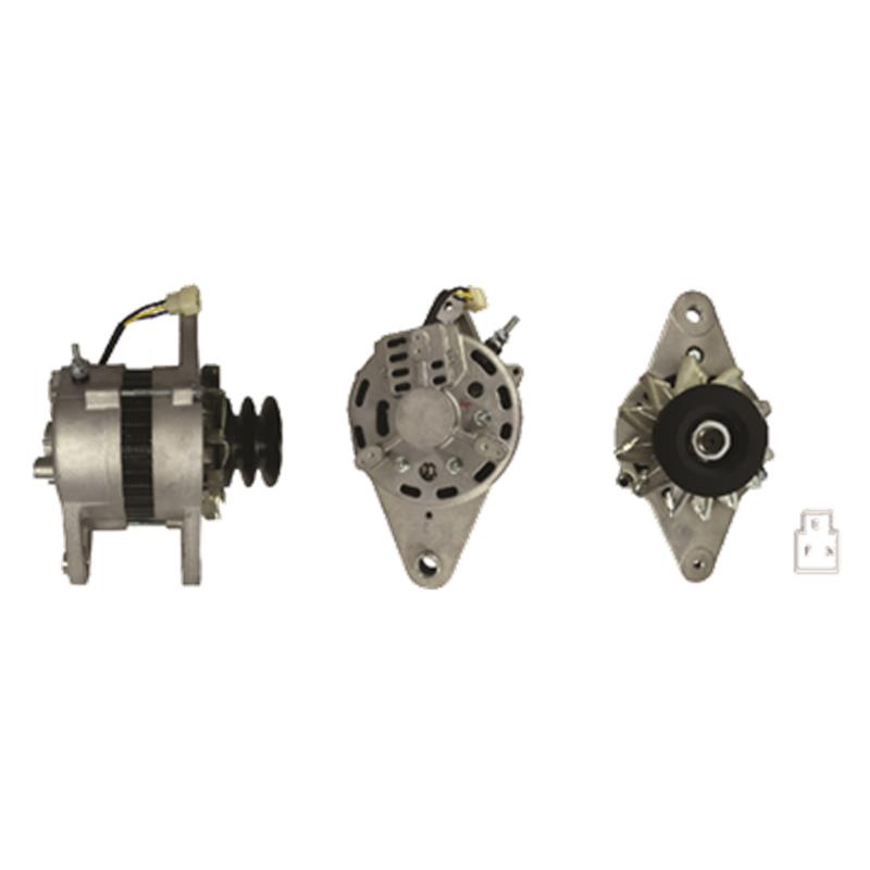 [LS18118] ALTERNADOR MAQUINARIA AGRICOLA 24V 70AMP TIPO NIKKO REG EXTERNO POLEA DOBLE EN V NEW