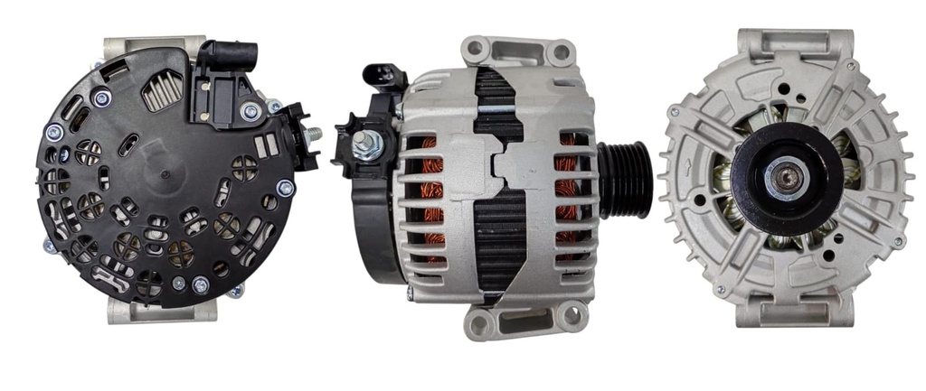 [A0505] ﻿ALTERNADOR MERCEDES BENZ ML320, ML350, E-350, 2 PINES 12V 220 AMP SEÑAL LIN ID:48 P:6PK T:BOSCH  0121813120﻿