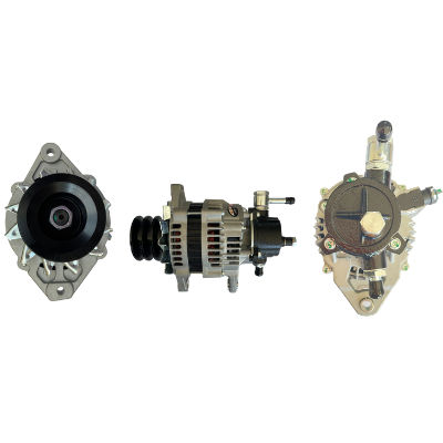 ALTERNADOR CHEVROLET NPR 2000 MITSUBISHI CANTER 12V 110AMP 80MM 2PINES P: 3V T:HITACHI V:EXT(GA258 GA1788)LS16141
