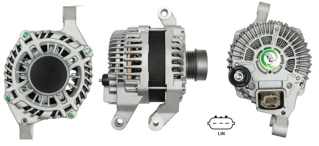 ALTERNADOR FORD ESCAPE 2.0 2.5 FOCUS 2.0 13-14 12V 160AMP 4PK CJ5Z10346C A2TX2581 LRA3811 11551N
