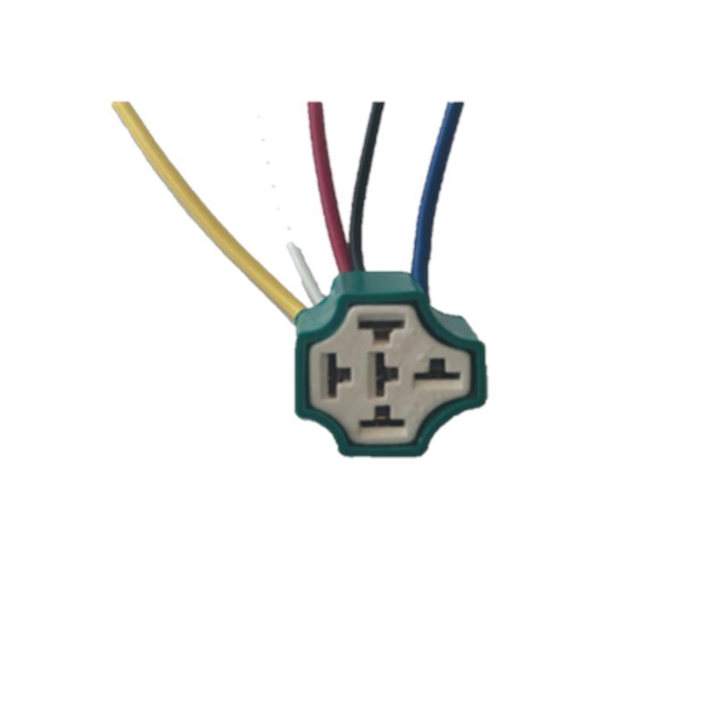 [SQ-1318A] CONECTOR RELE LUCES 5 PATAS UNIVERSAL CERAMICA
