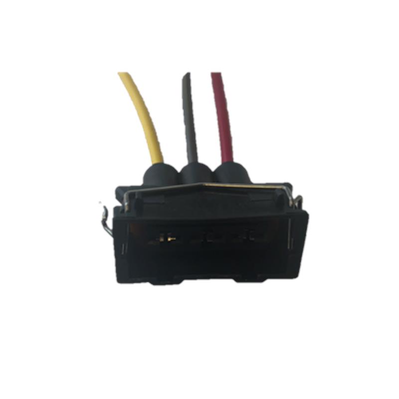 [SQ-1288,08368] CONECTOR MOTOVENTILADOR 3T BOSCH VOLKSWAGEN GOLF JETTA A3 PIN METALICO
