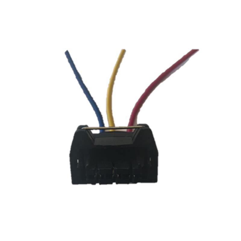 [SQ-1307,13019] CONECTOR SENSOR CKP TAIMER 3T VOLKSWAGEN GOLF JETTA PIN METALICO