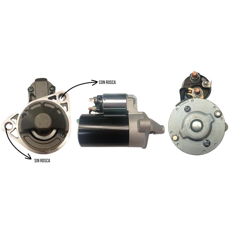 ARRANQUE HYUNDAI I10 TICO DIRECTO 12V T-8 1.40KW SENTIDO:HORARIO TIPO MITSUBISHI ZM-697 0450 HUECO IZQ LISO