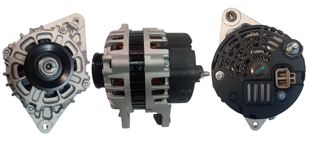 [216-48] ALTERNADOR HYUNDAI ACCENT ELANTRA GETZ TUCSON KIA CERATO KIA RIO 12V 90AMP PYTORNILLO AJUS 2P P:4PK T-MANDO V:INT(GA419 GA1219)