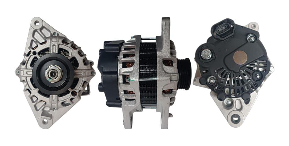 [216-14] ALTERNADOR HYUNDAI ELANTRA I30 2.0 KIA SOUL 2.0 SPECTRA 2.0 12V 90AMP PASTORNILLO AJUSTE 3 PINES P:4PK T:MANDO V:INT(GA419 IY796)
