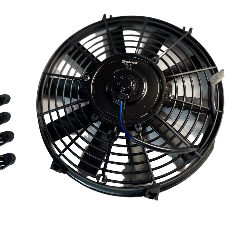 [RF100L] MOTOVENTILADOR UNIVERSALERAL 10" 12V 10ASPAS Ø MOTOR HORARIO P180W ASPIRA Ø HELICE254MM SIN AIRE
