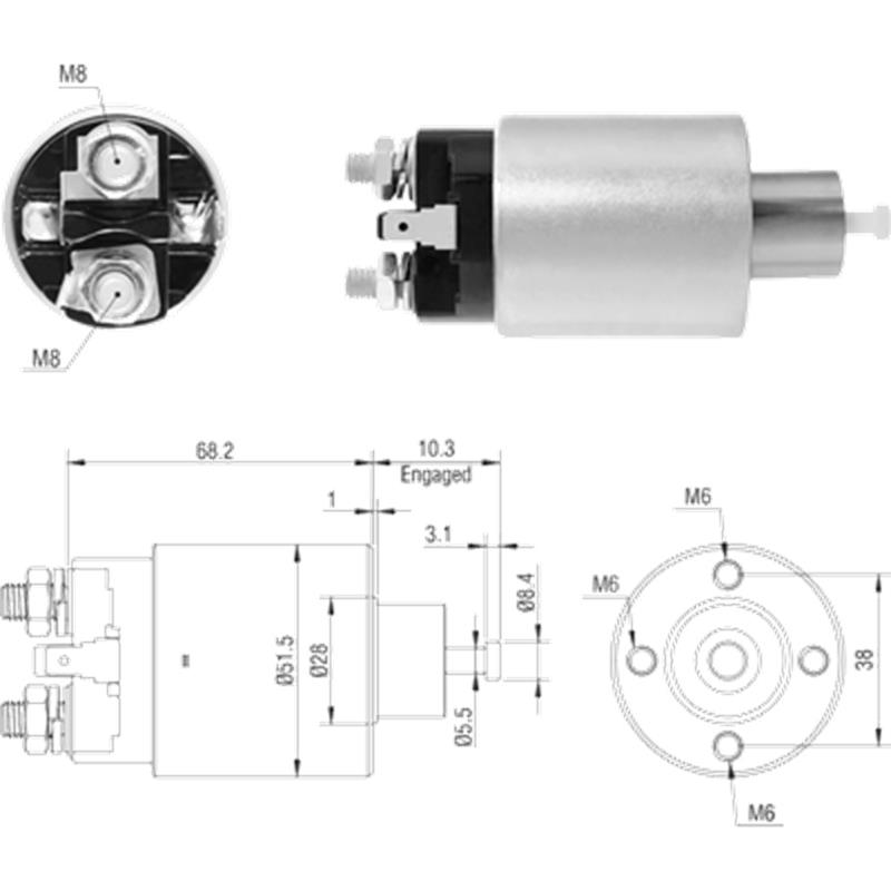 AUTOMATICO CHEVROLET GRAND VITARA MITSUBISHI LANCER NISSAN =ZM-697 MAS BAJITO