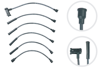 CABLE ENCENDIDO RENAULT TWINGO 2 CABLES BOBINAS 1995-1999 1.3L