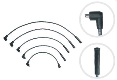 [3000501] CABLE ENCENDIDO NISSAN SENTRA - SUNNY 1988-1990 1.3L 8V