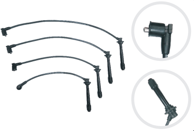 [3000518] CABLE ENCENDIDO NISSAN FRONTIER  2000 - 2008  2.4L  16V