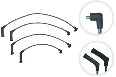 CABLE ENCENDIDO MITSUBISHI LANCER  1992 - 1998  1.3L - 1.5L 12V