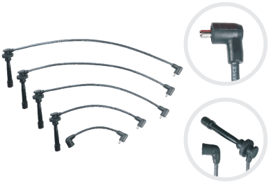 [3001009] CABLE ENCENDIDO MITSUBISHI MONTERO V11 PAJERO  1999 - 2005  2.4L