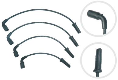 [3001208] CABLE ENCENDIDO DAEWOO LANOS  1999 - 2004  1.5L  8V S.P