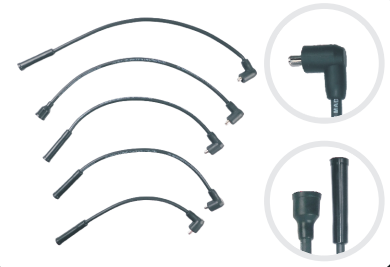 [3001401] CABLE ENCENDIDO SKODA FORMAN LX 1994-1997 1.3L 8V