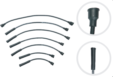 [3001601] CABLE ENCENDIDO TOYOTA LAND CRUISER 2F - 3F 6 CIL 1975-1980 4.5L