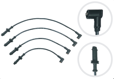 [3002802] CABLE ENCENDIDO PEUGEOT 205 1.1L 1994-1998 8V, CITROEN SAXO 1995-2002 1.4L-1.6L 16V