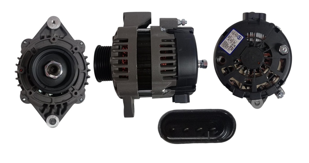 ALTERNADOR 11SI FORD CARGO 12V 150AMP SPOO 2 OREJAS 4PINES P: 8PK T:DELCO V:INT(GA944 D2198)