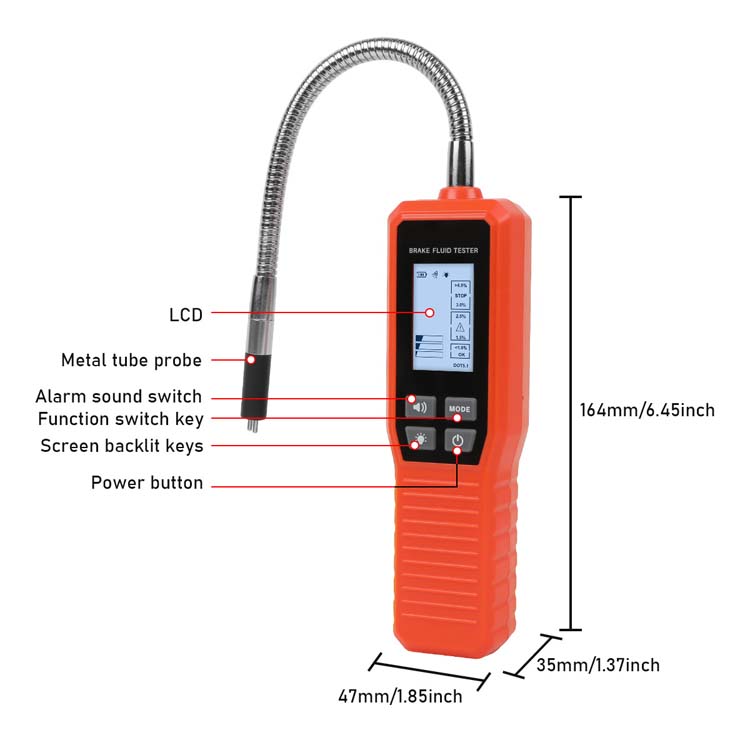 [MMT298] PROBADOR DE LIQUIDO DE FRENOS DIGITAL