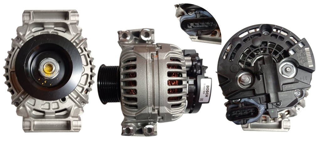 [1986A00544] ALTERNADOR SCANIA 24V 100AMP 8PK 0124655026 0986047820 19092001 30009VL