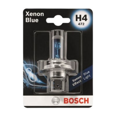 [64193CB+] BOMBILLO HALOGENO H4 P43 12V 5560W FARO XENON BLUE PREMIUM BLISTER X 1 64193CB+ GL12