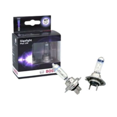 [64210NBP] BOMBILLO HALOGENO H7 PX26D 12V 55W FARO GIGALIGHT PLUS 120% PREMIUM DUOPACK CAJA 64210NBP