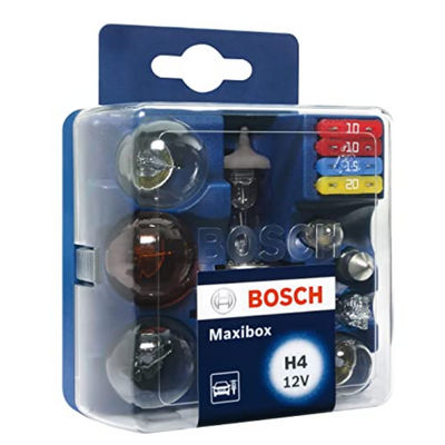 MAXIBOX KIT BOMBILLOS H4 P21W PY21W P21 5W R5W W5W T4W C5W