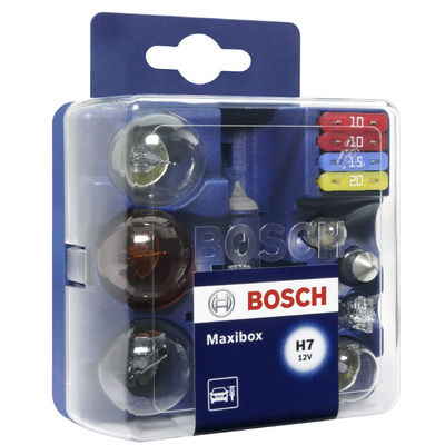 [CAJA BOX] MINI BOX CONTIENE KIT H7 12V P21W R5W W5W T4W C5W FUSIBLES 2X10A 1X15A