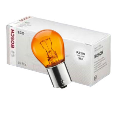 BOMBILLO MINIATURA 1141 BAU15S PY21W 12V 21W DIRECCIONAL AMBAR ECO LINE PIN DIAGONAL STD CAJA X 10 302812 GL1056