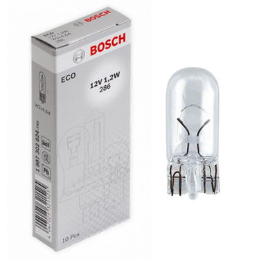 BOMBILLO MINIATURA T-5 W2X4.6D W2W 12V 1.2W TABLERO STD CAJA X 10 UND 2721 12516 GL2721