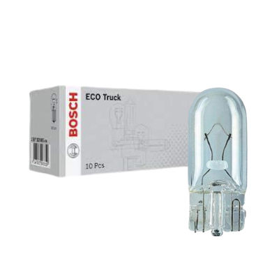 [2841] BOMBILLO MINIATURA T-10 W3W 24V 3W TABLERO ECO TRUCK STD CAJA X 10 UND 2841 GL2841